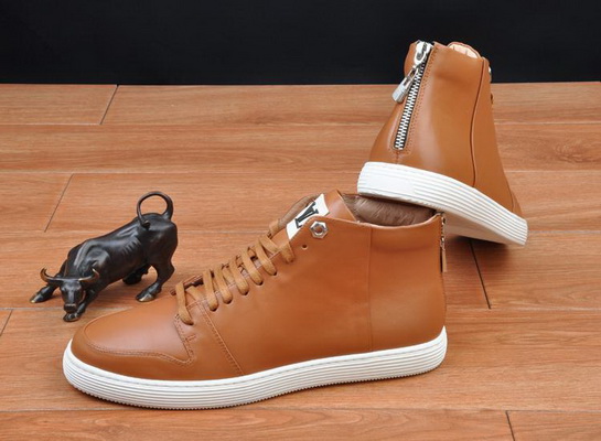 LV High-Top Fashion Men Shoes--099